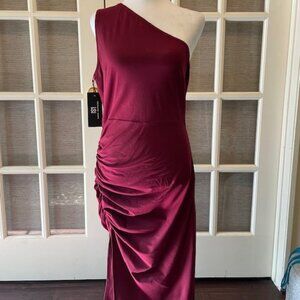 Sarin Mathews dress. Burgundy Sz Large, NWT